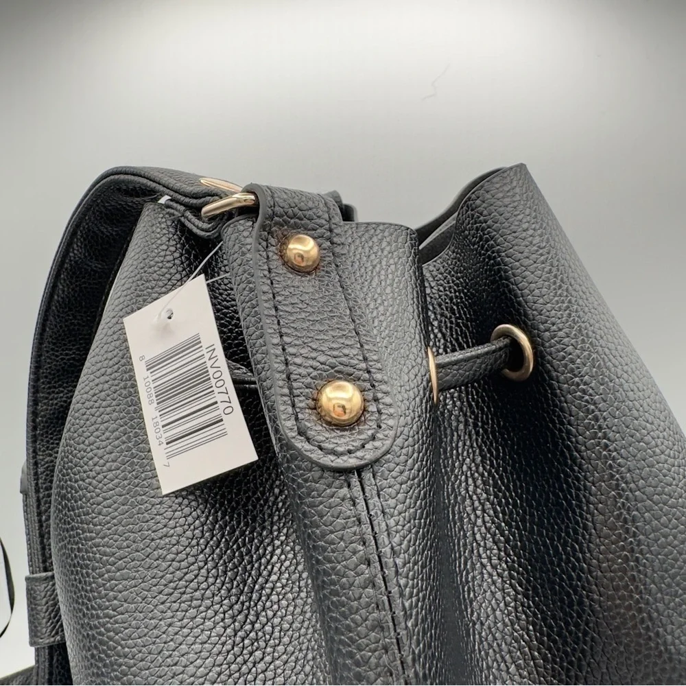 Bella Russo Bucket Crossbody Adjustable Strap PU Leather Western Bag Large NWT